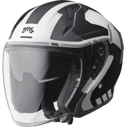 Jet helmet GMS VECTUS black-white 2XL