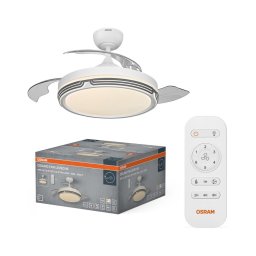 Osram - Lampă LED reglabilă cu ventilator LEVECHE LED/36W/230V 3000/4000/6500K + telecomandă