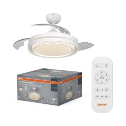 Osram - Corp de iluminat LED reglabil cu ventilator PONIENTE LED/36W/230V 3000/4000/6500K + telecomandă