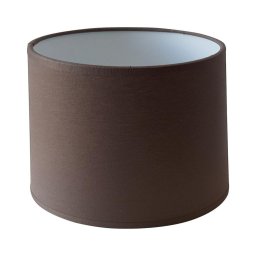 Abajur de schimb universal WALEC E27, diametru 20 cm, maro