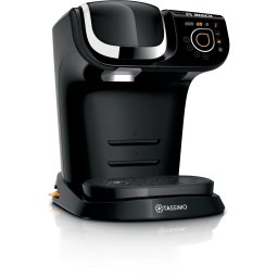 Aparat pentru băuturi calde TAS6502, TASSIMO MY WAY 2, Negru