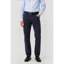 Pantaloni clasici de vara pentru barbati – Vero, Bleumarin (Marime pantalon: W38)