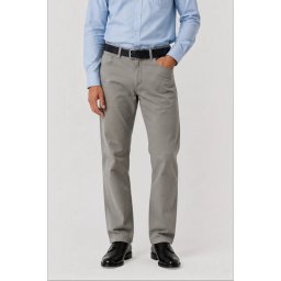 Pantaloni clasici de vara pentru barbati – Vero, Bej Duna (Marime pantalon: W38)