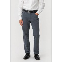 Pantaloni clasici de vara pentru barbati – Vero, Gri Petrol (Marime pantalon: W42)