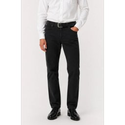 Pantaloni clasici de vara pentru barbati – Vero, Negru (Marime pantalon: W42)
