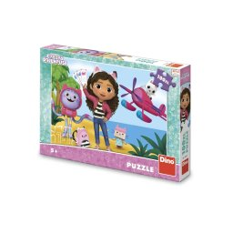Puzzle XL Gabby în vacanta, 100 piese, pentru copii 5+