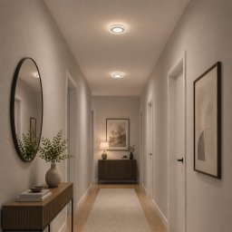 Lustra LED CELUN 33W alba, 21 cm, cu 3 temperaturi de lumina