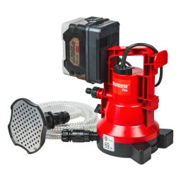 Pompa submersibila cu acumulator 20V, 53 l/min, 10 m, Raider RDP-CWP20