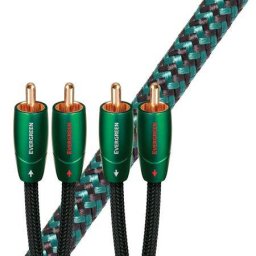 Cablu audio AudioQuest 2x RCA - 2x RCA 1m Evergreen