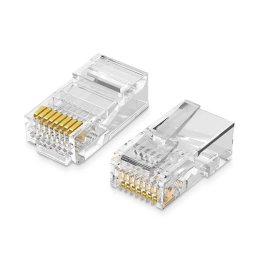 Cablu de date UGREEN NW110, 8P/8C, Cat.5/5e, UTP, Transparent