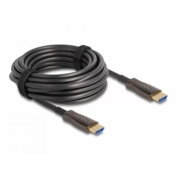 Cablu Delock Activ Optic HDMI 8K60Hz/4K144Hz Cu Protectie Metalica T-T 10m Negru