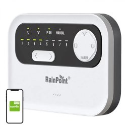Controler de Aspersoare RainPoint cu 8 Zone WiFi