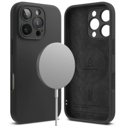 Husa Ringke Apple iPhone 16 Pro Silicone Negru