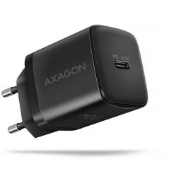 Incarcator AXAGON ACU-PD30 Sil 30W 1x port USB-C PD3.0/PPS/QC4+/SFC/AFC/Apple Negru