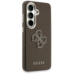 Husa Guess Samsung Galaxy S26 S942 4G Grained Big and Classic Logo Maro