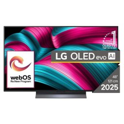 Televizor LG OLED 122cm 48inch OLED48C51LA Ultra HD 4K Smart TV WiFi CI+ Negru