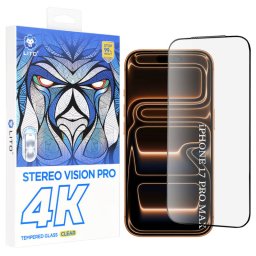 Folie Protectie Lito D+ Max 4K Apple iPhone 17 Pro Max Sticla Securizata Full Glue