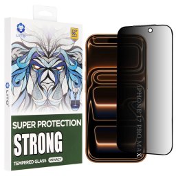 Folie Protectie Lito D+ Max Strong Apple iPhone 17 Pro Max Sticla Securizata Full Glue