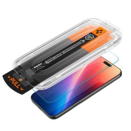 Folie Protectie Spigen Fo GlastR EZ FIT Pro pentru Apple iPhone 17 Pro Max / 16 Pro Max Sticla Securizata Full Glue
