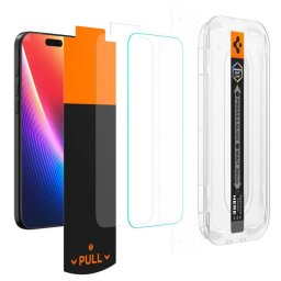 Folie Protectie Spigen GlastR EZ FIT Pro Apple iPhone 17 Pro Max / 16 Pro Max Sticla Securizata Full Glue