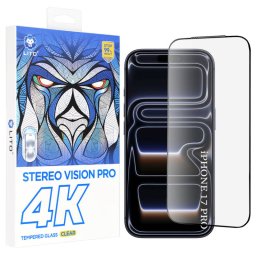 Folie Protectie Lito D+ Max 4K Apple iPhone 17 Pro Sticla Securizata Full Glue