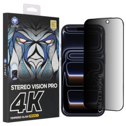 Folie Protectie Lito D+ Max 4K Apple iPhone 17 Pro Sticla Securizata Full Glue