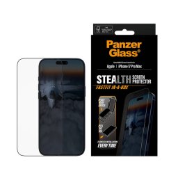 Folie Protectie PanzerGlass Ultra-Wide Fit Stealth Fastfit Apple iPhone 17 Pro Max Sticla Securizata Full Glue