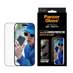 Folie Protectie PanzerGlass Ultra-Wide Fit Fastfit Apple iPhone 17 Pro Sticla Securizata Full Glue