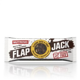Nutrend Baton FlapJack 100 g 20 x 100 g ciocolată - banane