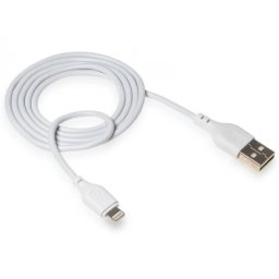 Cablu de date si incarcare XO NB103, USB-A - Lightning, 18W, 2m, Alb