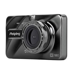 Cameră auto DVR PEIYING PY-DVR011, Full HD, senzor G, cameră spate, Gray