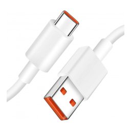 Cablu de date si incarcare XIAOMI BHR6032GL, USB-A - USB-C, 120W, 1m, Alb