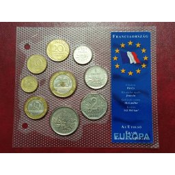 Franta 1965-92 - set complet necirculata