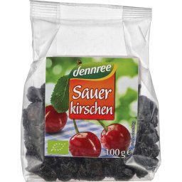 Visine uscate fara samburi 100g Dennree