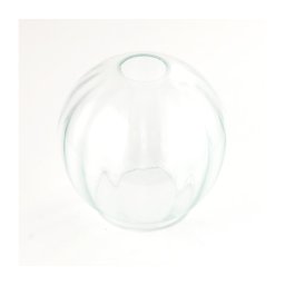 Abajur de rezervă din sticlă pentru lustru DEVI E27, diametru 18 cm, transparent