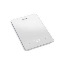 GORENJE KT10LBW - Cântar de bucătărie digital, 3xAAA, alb
