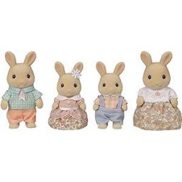 Figurine sylvanian families-familia iepurasilor milk