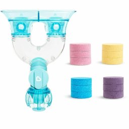 Munchkin set jucarie de baie si 12 tablete - colour mix lab 36l+