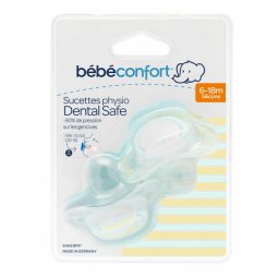 Bebe confort set suzete silicon dental safe ethnic 6-18 luni