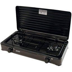 Plita Gas cooker 2-burner black KN-02/1KB
