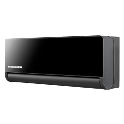 Instalatie de aer conditionat BlackPearl 12000 BTU Wi-Fi, Clasa A+++/A++, functie Super Ionizare, Breeze away, Active clean, panou negru oglinda, HAC-BP12WIFI-BK