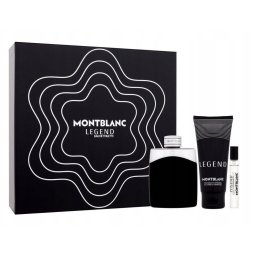 ZESTAW Mont Blanc Legend EDT 100ml + SG 100ml + EDT 7.5ml