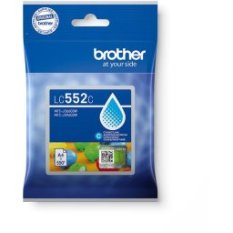 BROTHER LC552C INK CYAN 550 PG