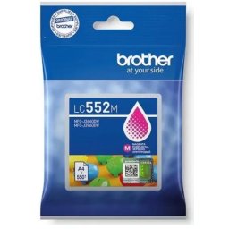 BROTHER LC552M INK MAGENTA 550 PG