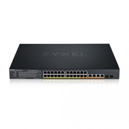 Switch ZYXEL XMG1930-30HP, 24 porturi, PoE+, Black