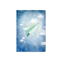 Caiet Aperta, Avion de hartie, A5, 48 file, 80g, Matematica