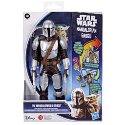 Figurina Star Wars The Mandalorian si Grogu cu sunete si accesorii