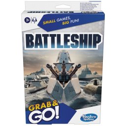 Joc Battleship Grab and Go în limba engleza, compact, 2 jucatori