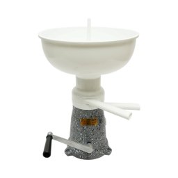 Separator manual pentru smantana din lapte, vas plastic 7L, 80 L/h