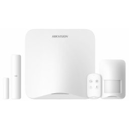 Kit alarma wireless HiLook 16 zone cu Wi‑Fi, 4G si senzori inclusi